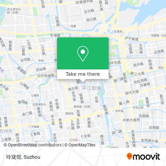玲珑馆 map