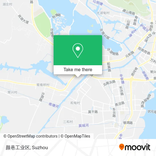 颜巷工业区 map