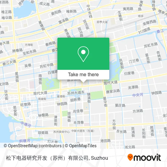 松下电器研究开发（苏州）有限公司 map