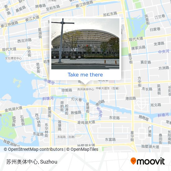 苏州奥体中心 map