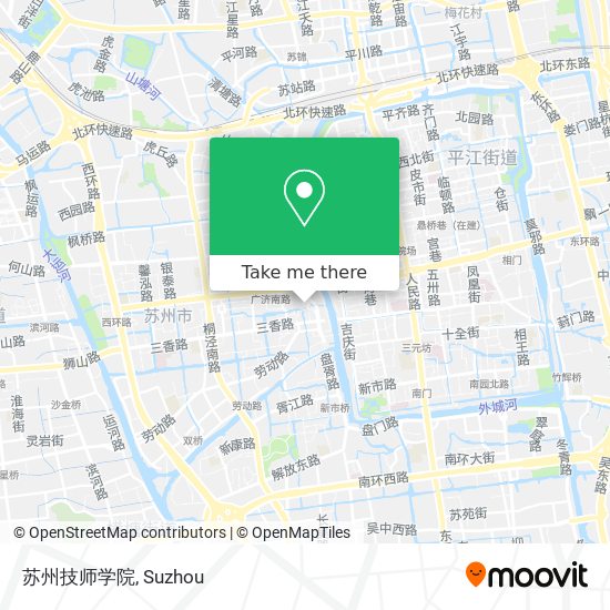 苏州技师学院 map