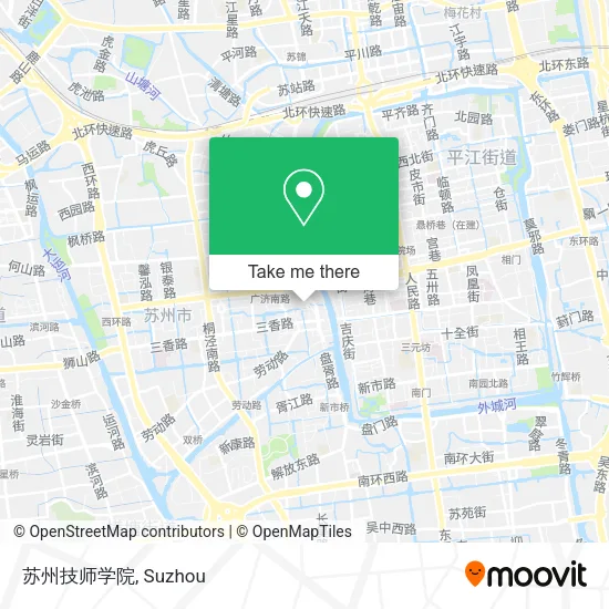 苏州技师学院 map