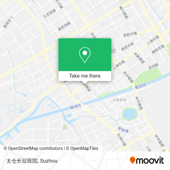 太仓长征医院 map