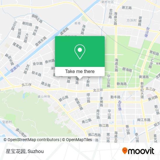 星宝花园 map