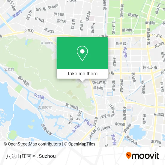 八达山庄南区 map