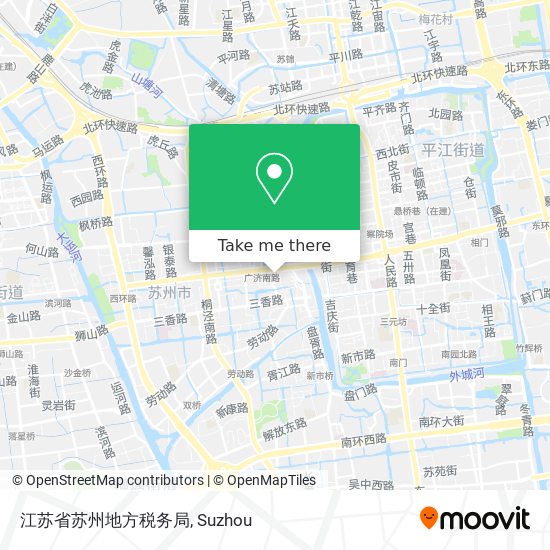 江苏省苏州地方税务局 map