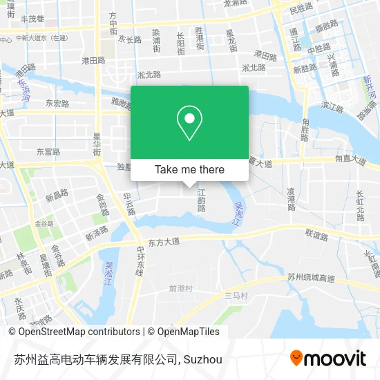 苏州益高电动车辆发展有限公司 map