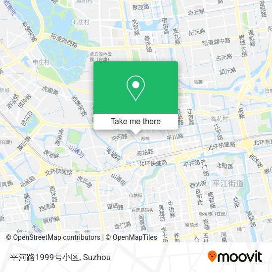平河路1999号小区 map