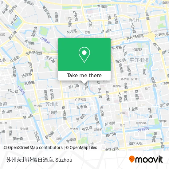 苏州茉莉花假日酒店 map