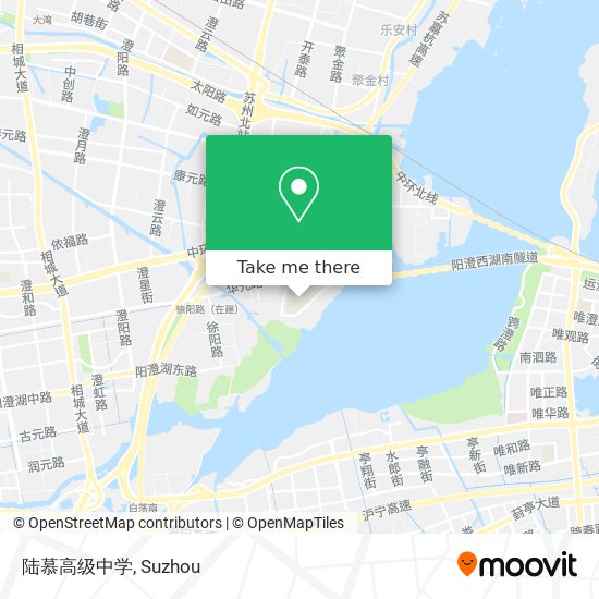 陆慕高级中学 map