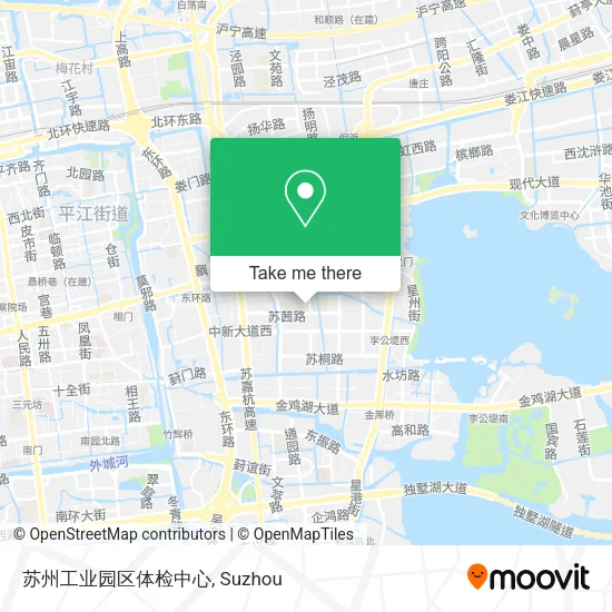 苏州工业园区体检中心 map