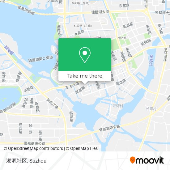 淞源社区 map