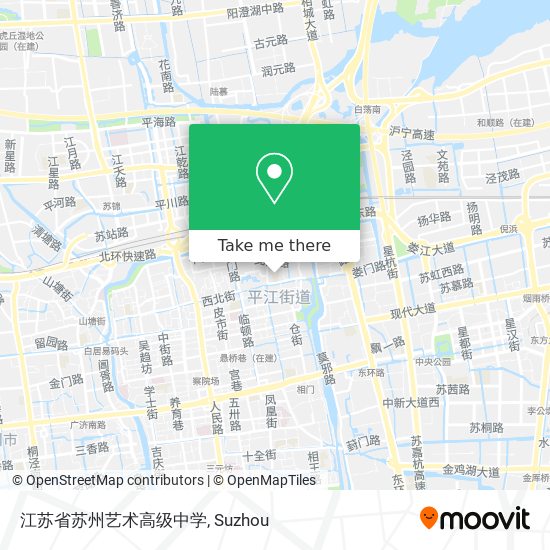 江苏省苏州艺术高级中学 map