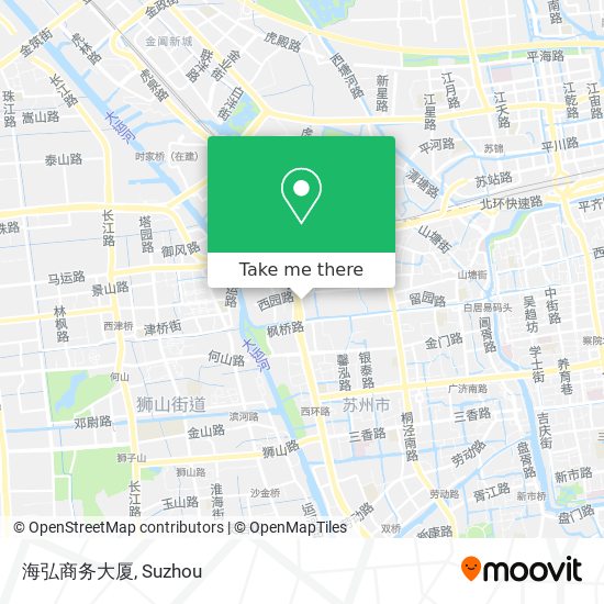 海弘商务大厦 map