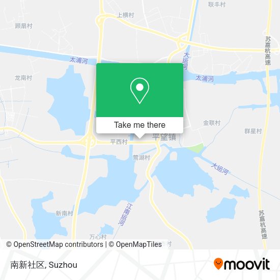 南新社区 map