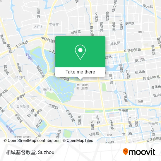 相城基督教堂 map