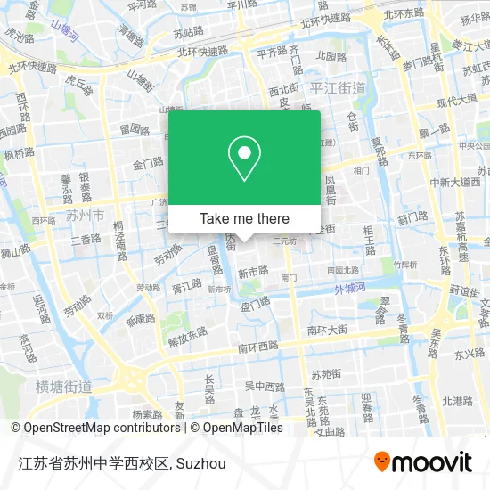 江苏省苏州中学西校区 map