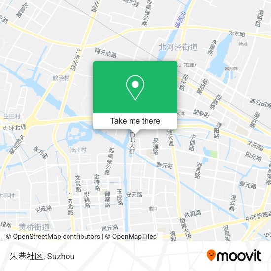 朱巷社区 map