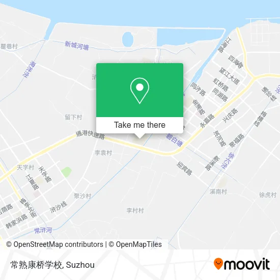 常熟康桥学校 map