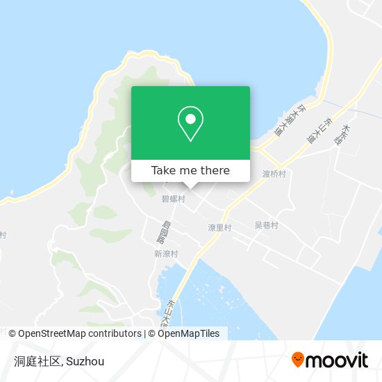洞庭社区 map
