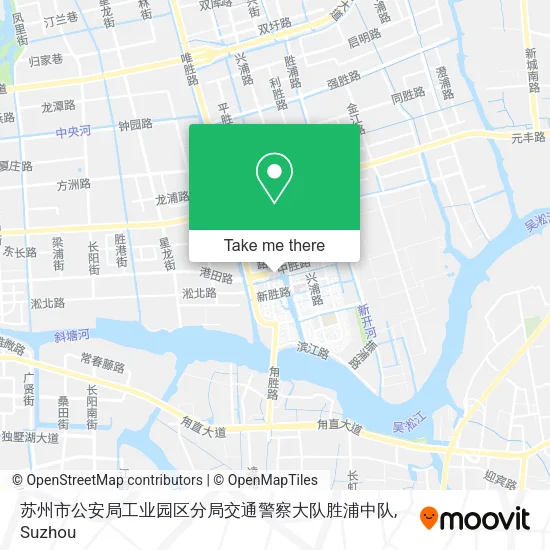 苏州市公安局工业园区分局交通警察大队胜浦中队 map