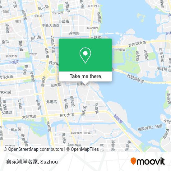 鑫苑湖岸名家 map