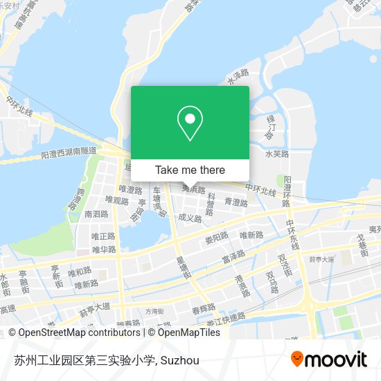 苏州工业园区第三实验小学 map