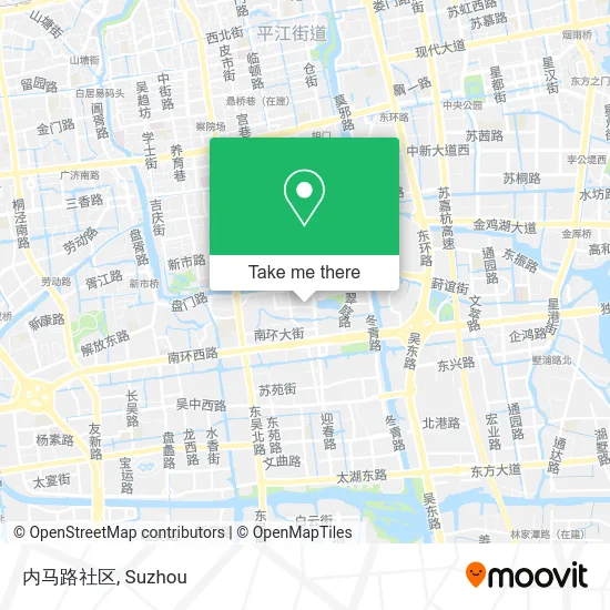 内马路社区 map