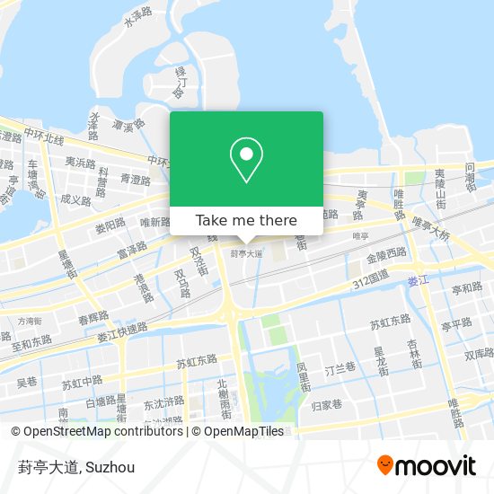 葑亭大道 map