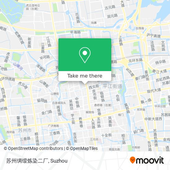 苏州绸缎炼染二厂 map