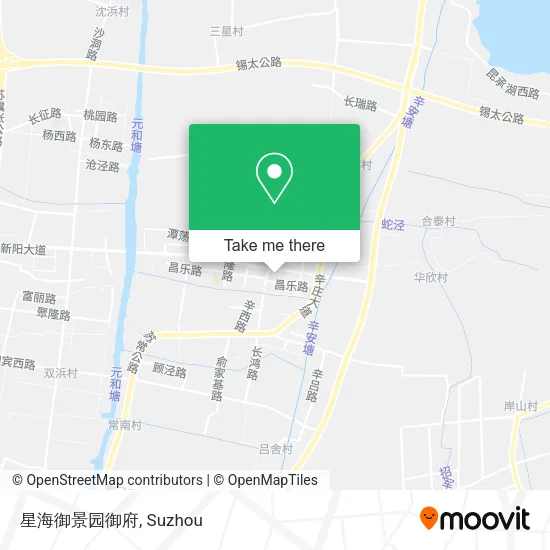 星海御景园御府 map
