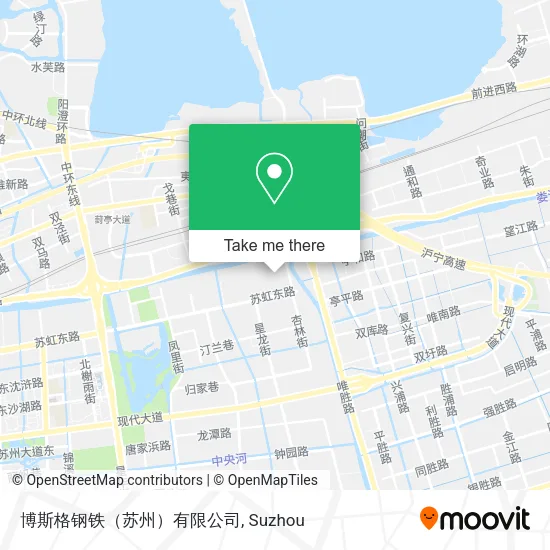 博斯格钢铁（苏州）有限公司 map