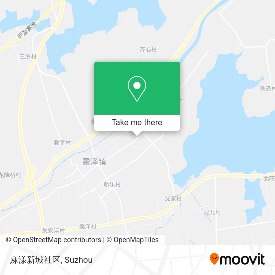 麻漾新城社区 map