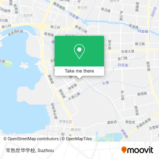 常熟世华学校 map