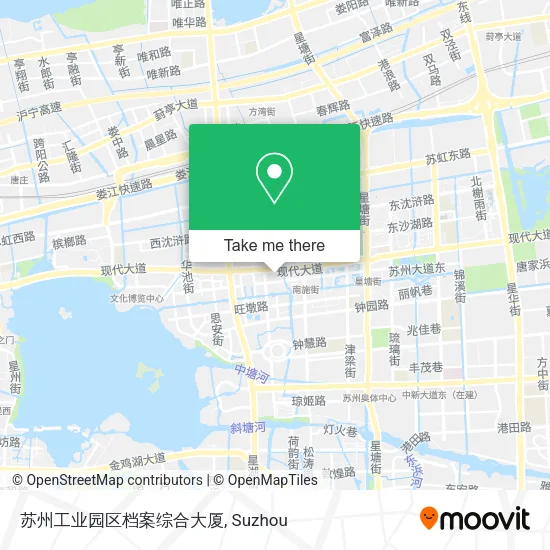 苏州工业园区档案综合大厦 map