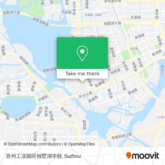 苏州工业园区独墅湖学校 map