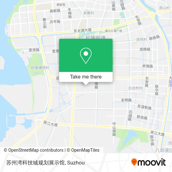 苏州湾科技城规划展示馆 map