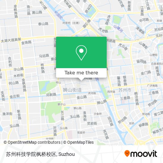 苏州科技学院枫桥校区 map