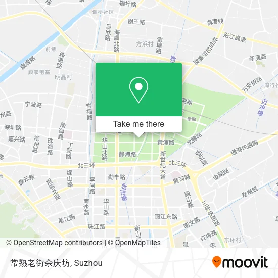 常熟老街余庆坊 map