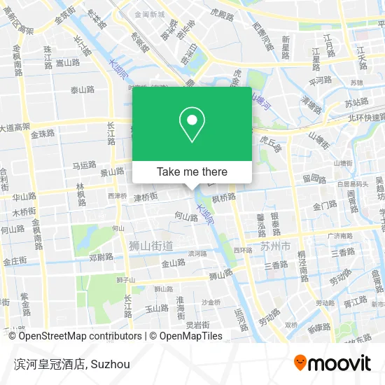 滨河皇冠酒店 map