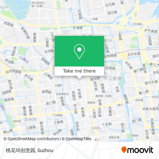 桃花坞创意园 map
