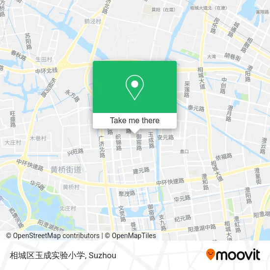 相城区玉成实验小学 map