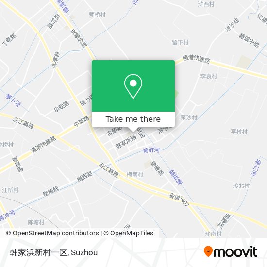 韩家浜新村一区 map