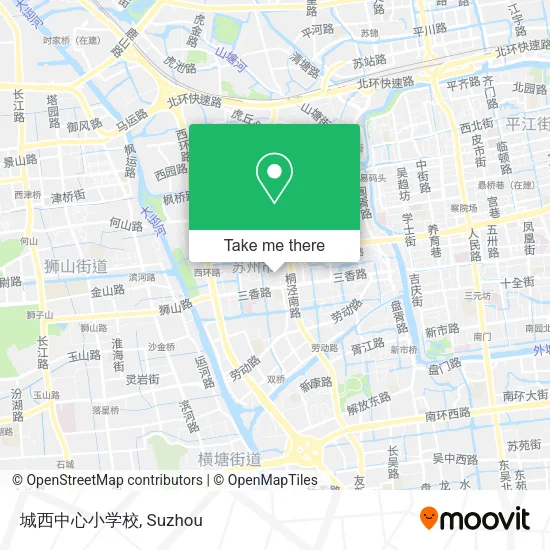 城西中心小学校 map
