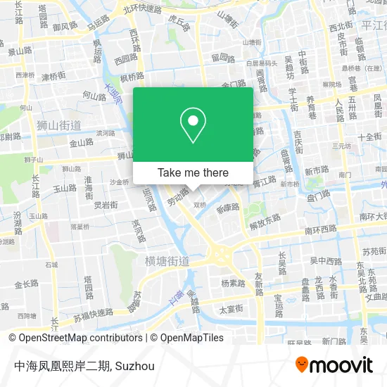 中海凤凰熙岸二期 map