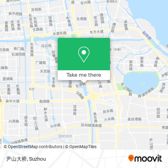 尹山大桥 map