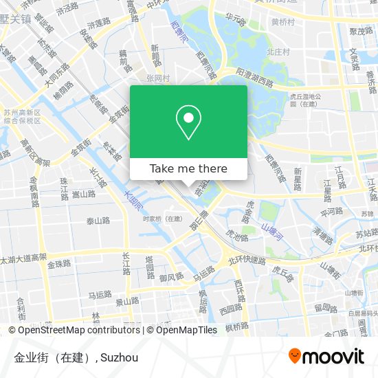 金业街（在建） map
