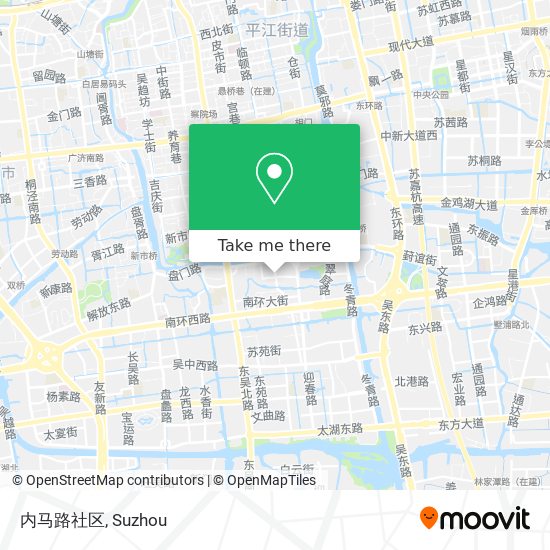 内马路社区 map