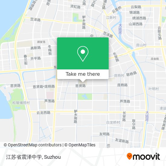 江苏省震泽中学 map