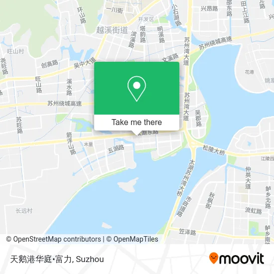 天鹅港华庭•富力 map